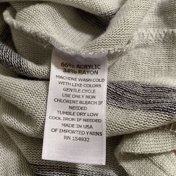 Absolutely Creative Worldwide vertical striped boat neck sweater - Picture 5 of 5